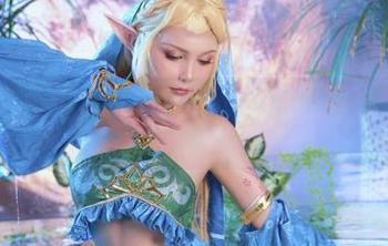 一张隐藏了多少审美期待的Joyce Lin2x婚纱照片。下载前，请三思