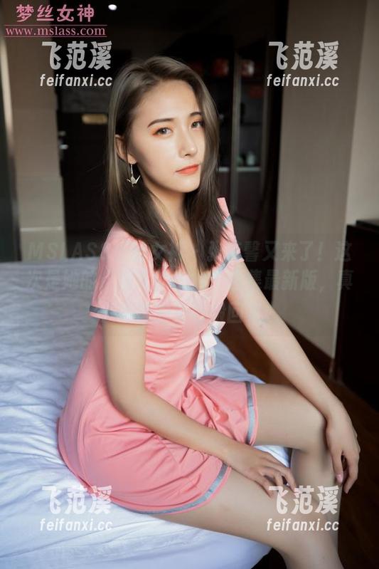 MSLASS梦丝女神 - 张芷馨又来了！这次是她的“爱笑的少女”合集最新版，真想把她的笑容搬回家。