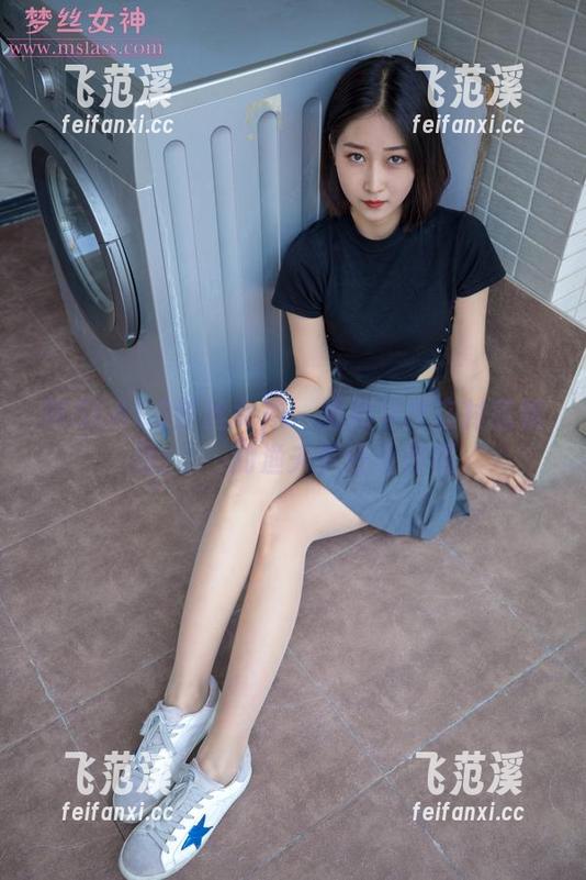 MSLASS梦丝女神 - 福利写真在村落飘荡：玥玥的渔夫梦还没停呢
