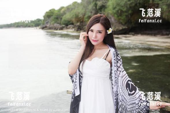 美媛馆 - vetiver嘉宝贝儿的新泳池写真：只需模仿一下，就能成为焦点！